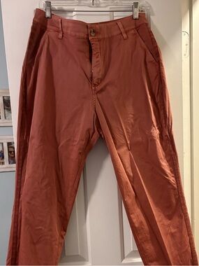 new directions Terracotta Straight-Leg Chinos